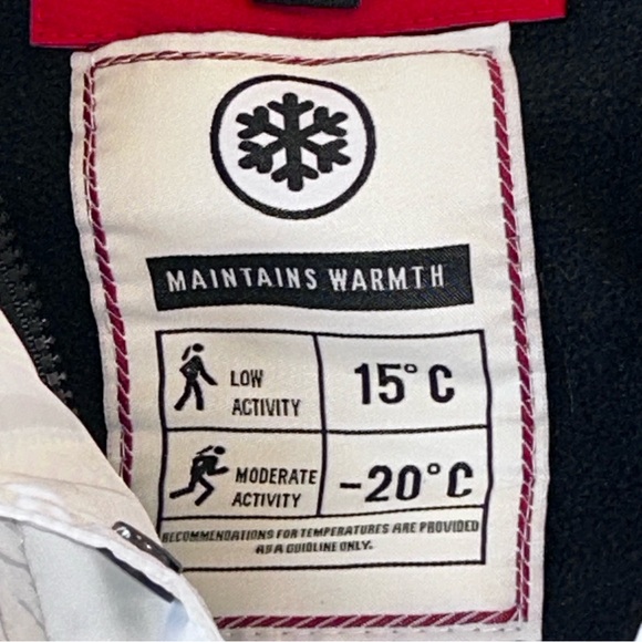 Canada Weather Gear  White Hooded Puffer Vest Faux Fur Trim Zip & Snap Size XL - Picture 12 of 16